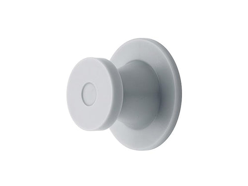 Kiboni Knob Small Hybrid Hook  - Pack of 2 Adhesive & Screw On Hooks