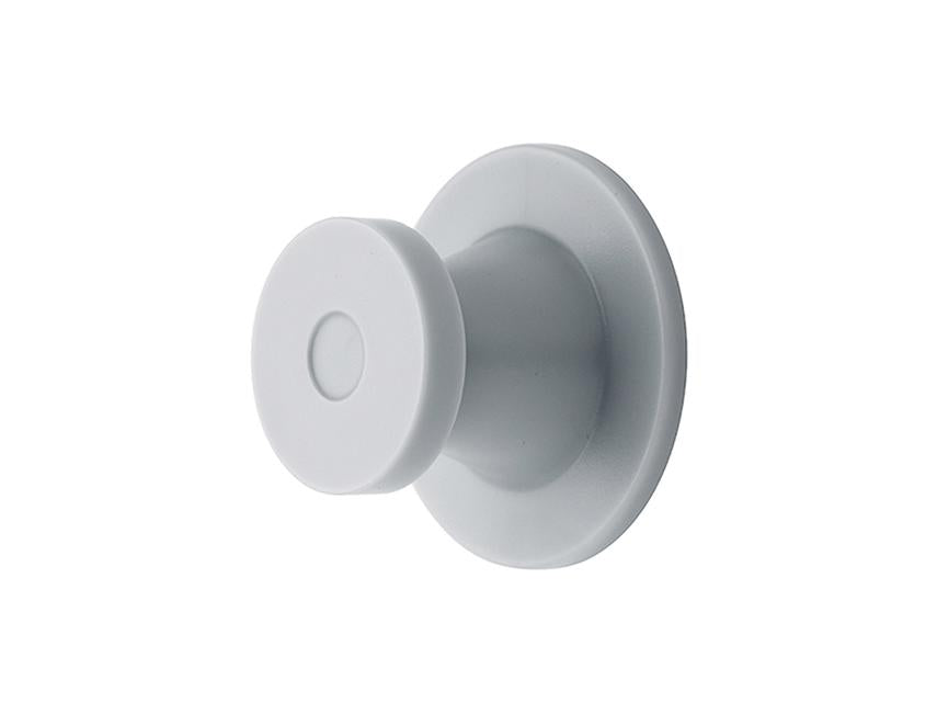 Kiboni Knob Small Hybrid Hook  - Pack of 2 Adhesive & Screw On Hooks