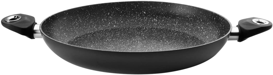 Ibili Natura Stone-Style Paella Pan Dish PFOA Free - Available in different sizes