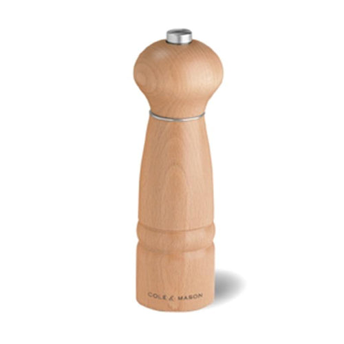Cole & Mason Precision Guide Windsor Salt Mill - Beechwood, 18cm