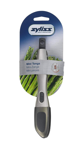 Zyliss Mini Tongs with Lock/Unlock Feature - Stainless Steel