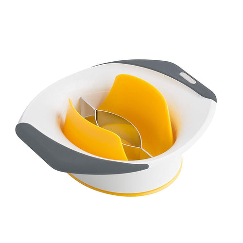 Zyliss Slice & Peel Mango Tool - Orange & White