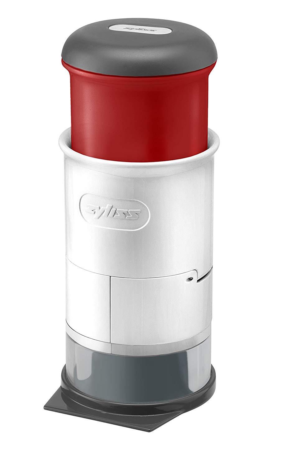 Zyliss Zick Mini Food Chopper - White & Red