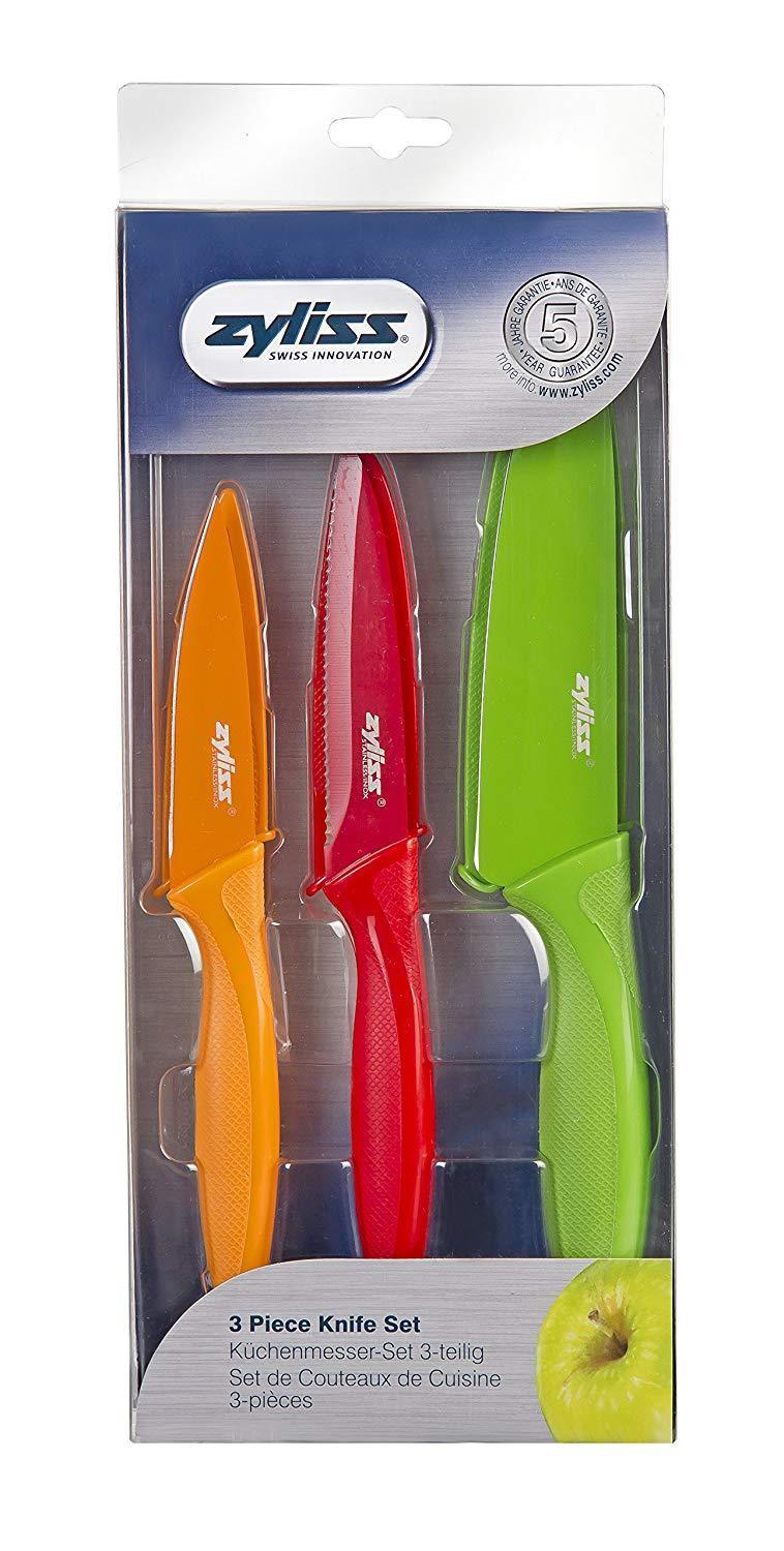 Zyliss 3-Piece Knife Set, Multi-Color