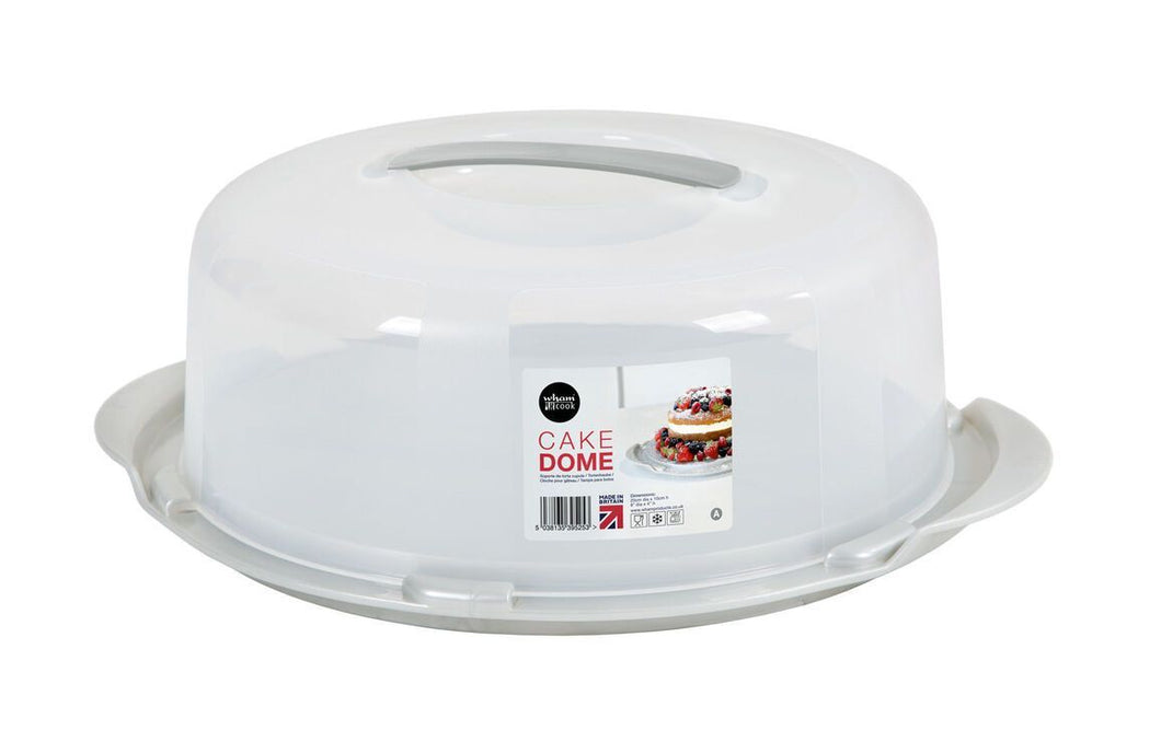 Wham Round Plastic Cake Box with Handle
