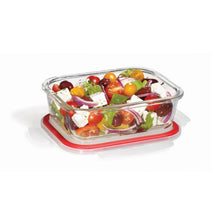 Load image into Gallery viewer, Lock&amp;Lock Set of 2 Glass Containers - 630ml
