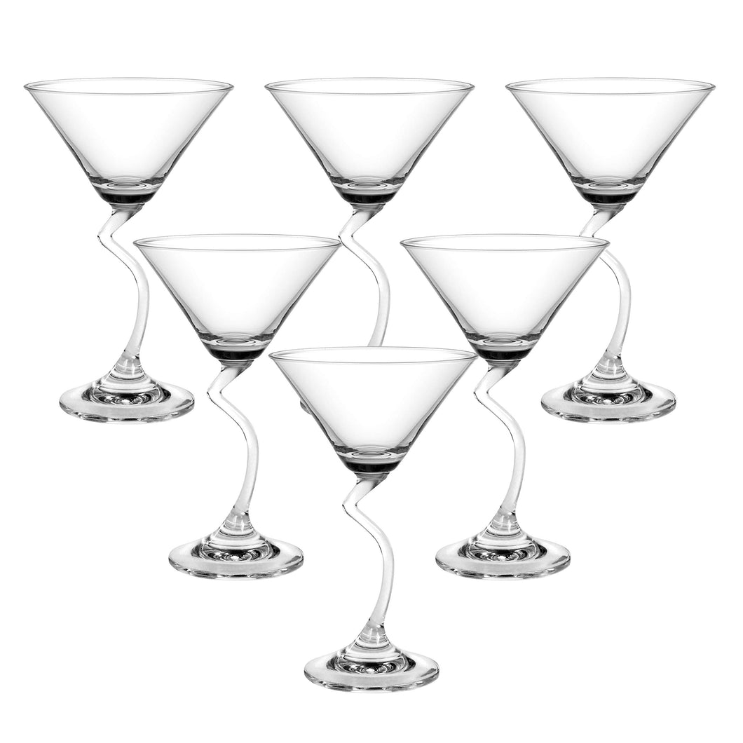 Ocean Glassware Set of 6 Salsa Cocktail Glasses - 210ml