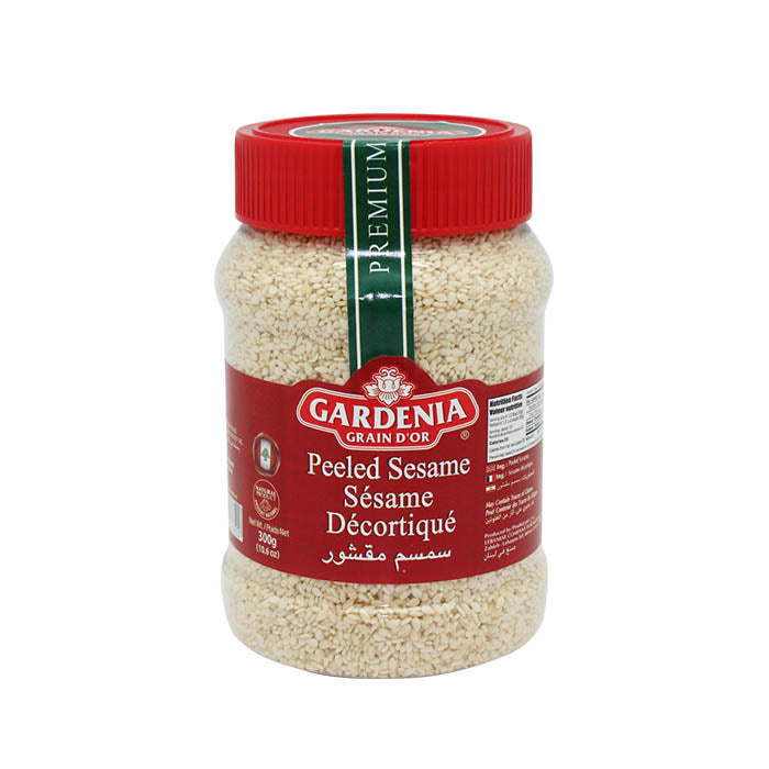 Gardenia Grain D'Or Peeled Sesame Jar - 300g