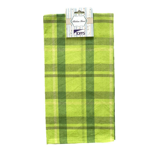Topps Big Squares Kitchen Towels - 50 x 70cm, 100% Cotton