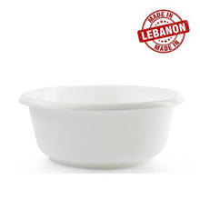 Load image into Gallery viewer, Gab Plastic Round Basin - White

