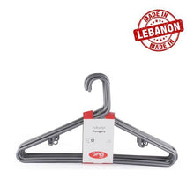 Load image into Gallery viewer, Gab Plastic Set of 12 Tubular Adult Hangers
