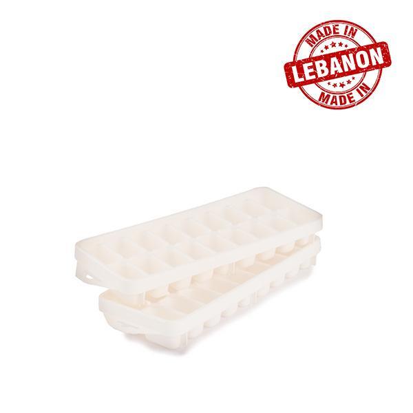 Gab Plastic Pack of 2 Ice Cube Trays
