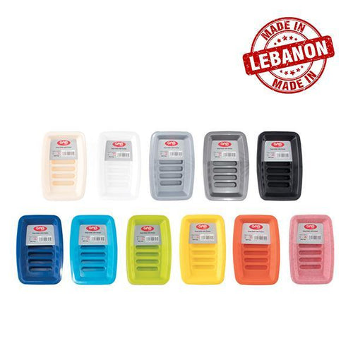 Gab Plastic Soap Holders with Tray