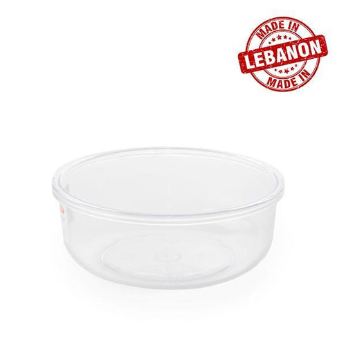 Gab Plastic Serving Bowl with Edge - 17cm