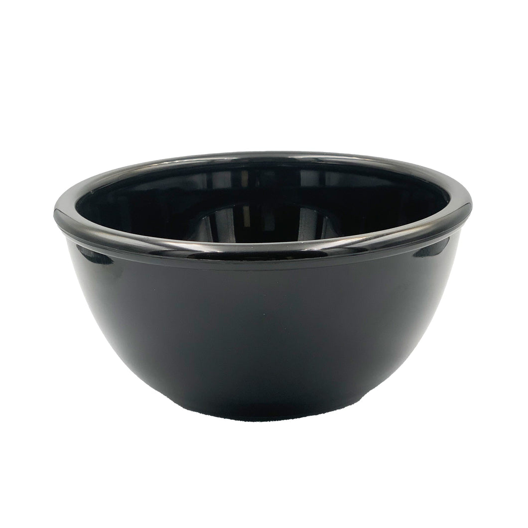 Gab Plastic Salad Bowl With Rim, Black – Available in several sizes
