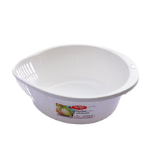 Load image into Gallery viewer, Gab Plastic Rice Colander / Strainer - 25 x 19cm, Available in Several Colors
