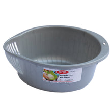 Load image into Gallery viewer, Gab Plastic Rice Colander / Strainer - 25 x 19cm, Available in Several Colors

