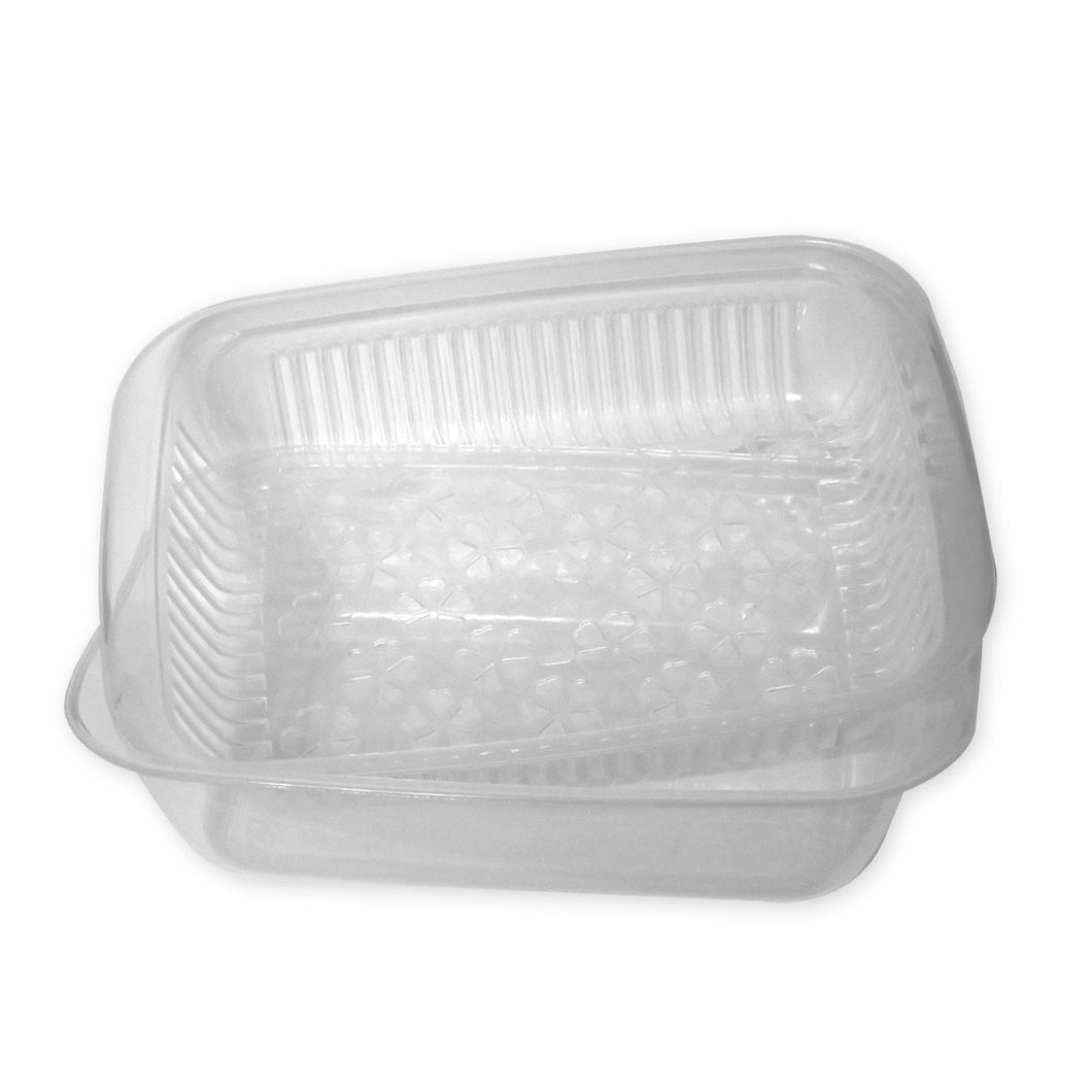 Gab Plastic Rectangular Colander with Bowl - 36 x27cm, Available in Several Colors