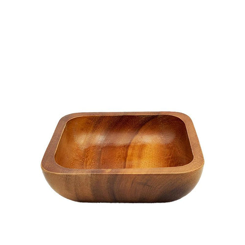 Topps Acacia Wood Square Serving Bowl - 14 x 14cm