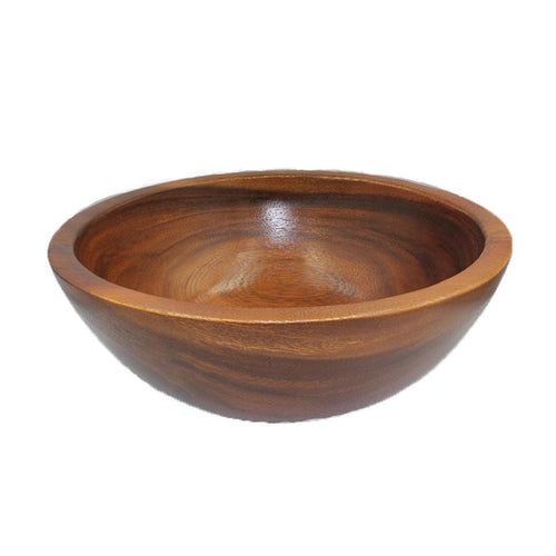 Topps Acacia Wood Salad Bowls - 25cm