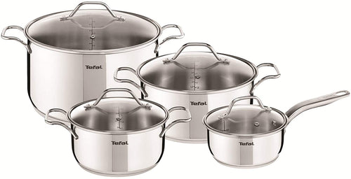 TEFAL INTUITION 8 pc set (Saucepan 16cm  Lid, Stewpot 16/20/24)