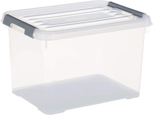Curver Handy Storage Box with Locks -20L, 40 x 29 x 25cm