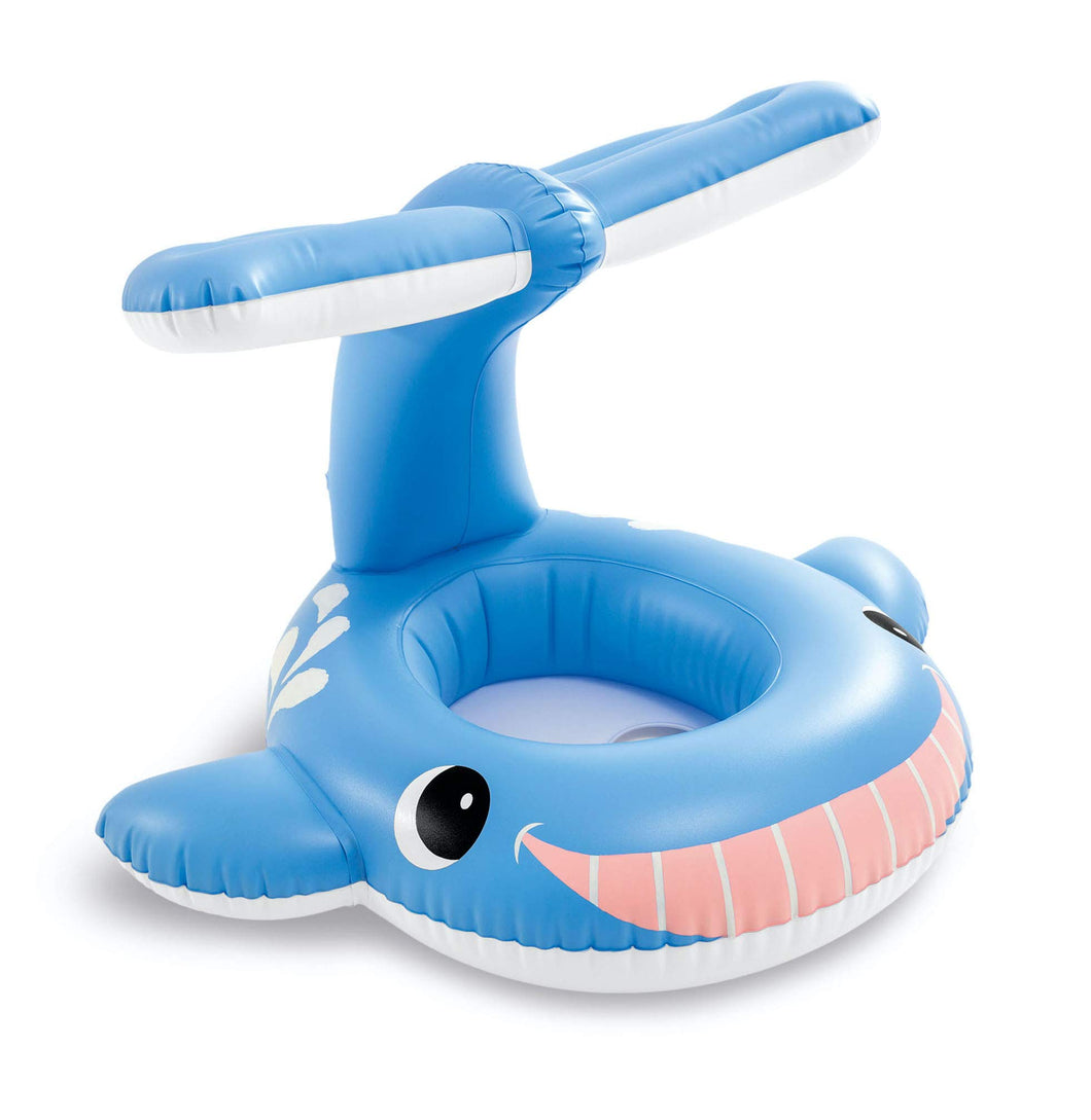 Intex Jolly Whale Shaded Baby Float - 99 x 86cm