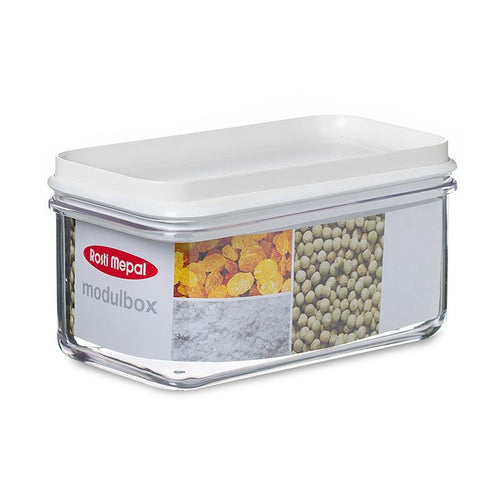 Rosti Mepal Modul Food Storage Box - 300ml, White & Transparent