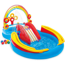Load image into Gallery viewer, Intex Rainbow Ring Pool Set - 297 x 193 x 135cm
