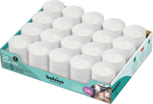 Load image into Gallery viewer, Bolsius Relight Refills / Votive Candles, 64/52mm, Tray of 20 Candles - White
