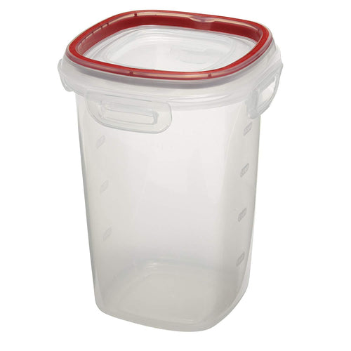 Rubbermaid Lock-Its Plastic Food Canister with Easy Find Lids - 5.25 Cups (1.25 liters)