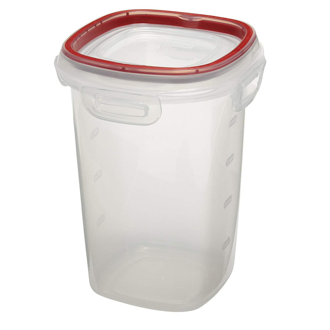 Rubbermaid Lock-Its Plastic Food Canister with Easy Find Lids - 5.25 Cups (1.25 liters)