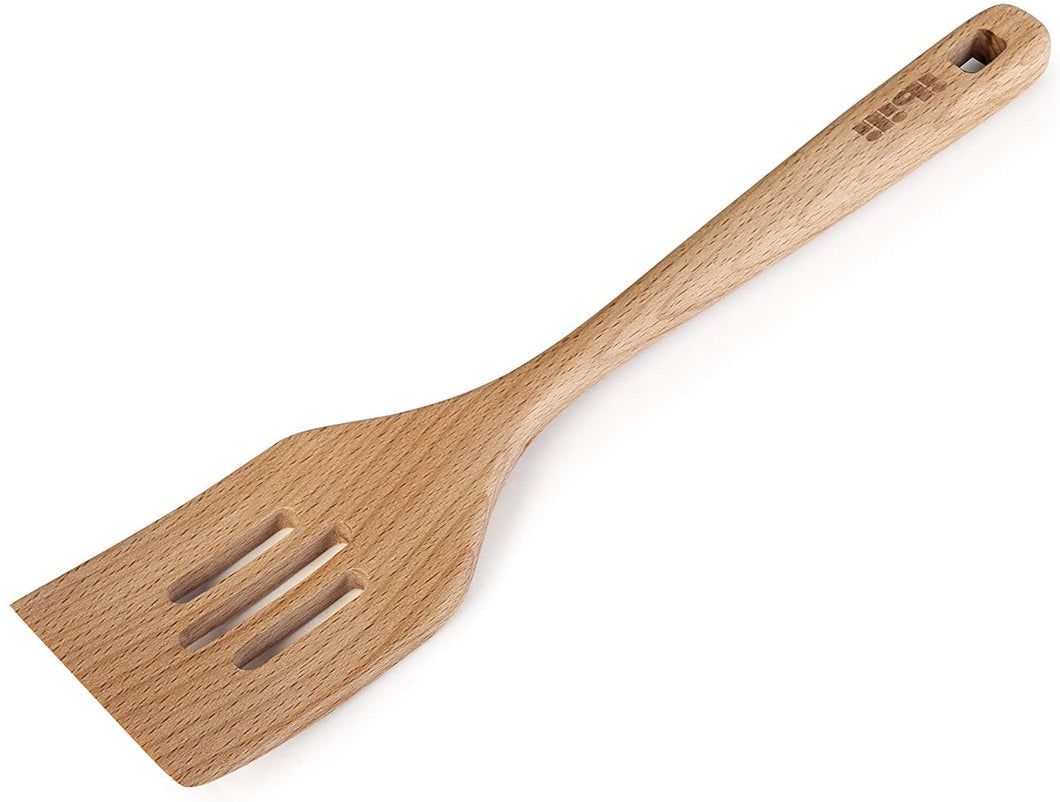Ibili Perforated Wooden Spatula – 30cm