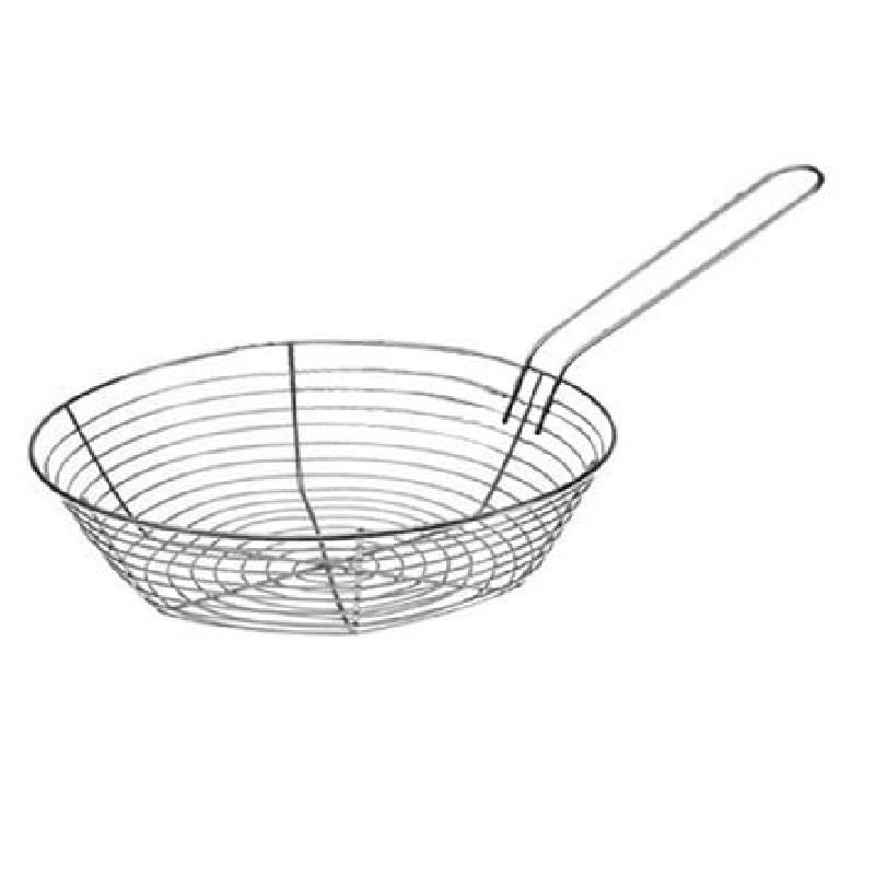 Ibili Large Tin-Plated Frying Basket with Handle, 25cm