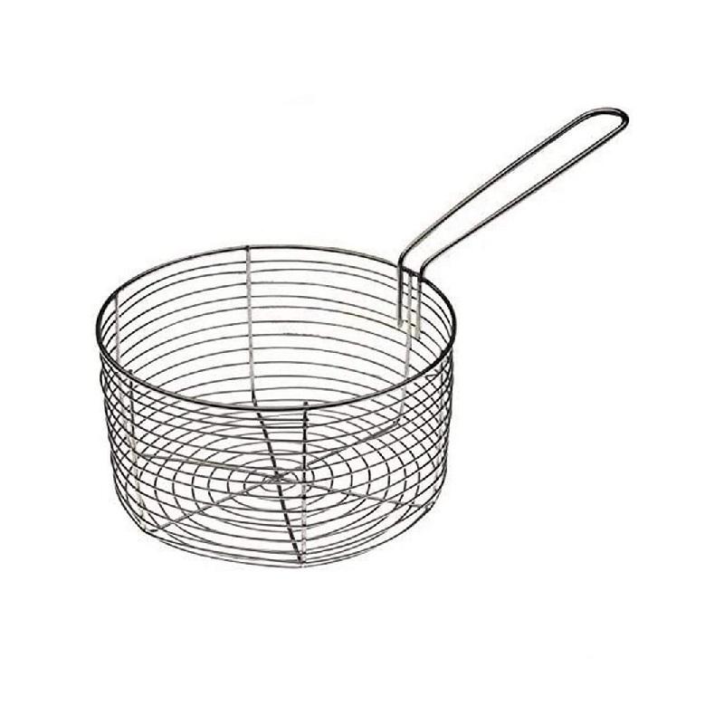 Ibili Tin-Plated Frying Basket with Handle, 17cm