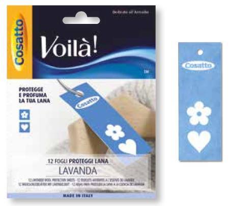 Cosatto Lavender Wool Protection Sheets for Wardrobe - Pack of 12