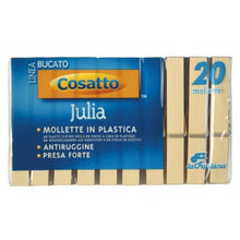 Load image into Gallery viewer, Cosatto Julia Plastic Clothes Pegs, Pack of 20 or Pack of 10 - Ivory
