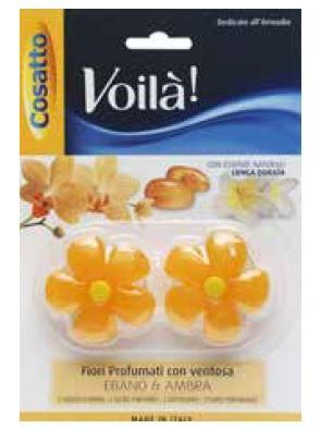 Cosatto Ebony & Amber Scented Flowers with a Suction Cup - Pack of 2