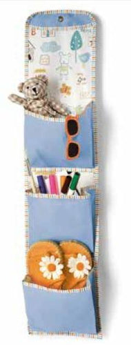 Cosatto Baby 3-Pocket Tidy All - 18 x 80cm, Pink or Blue