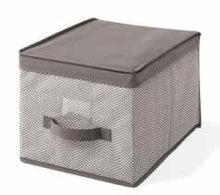 Load image into Gallery viewer, Cosatto Twill Small Storage Box - 30 x 40 x 25cm, Mocha or Grey
