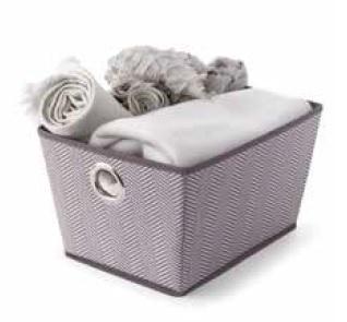 Cosatto Twill Medium Accessory Caddy - 25.5 x 33 x 19cm, Grey