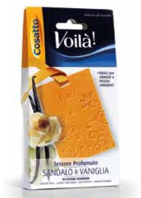 Cosatto Sandalwood & Vanilla Scented Tags for Wardrobe ¬†- Pack of 3