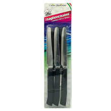 Load image into Gallery viewer, Marob Blister Set of 6 Table Knives - 11cm Blade, White or Black
