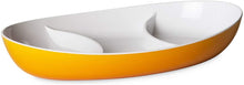 Load image into Gallery viewer, Omada Trendy Hors D&#39;Oeuvre Plate with 3 Compartments - 28cm
