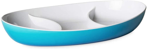Omada Trendy Hors D'Oeuvre Plate with 3 Compartments - 28cm