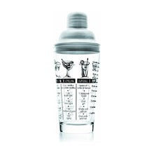 Load image into Gallery viewer, Ibili Glass Cocktail Shaker - 360ml
