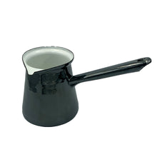Load image into Gallery viewer, Ibili Turkish Coffee Pot, Enameled Steel - Dark Grey
