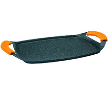 Load image into Gallery viewer, Ibili Aluminum Grill Plate &amp; Oven Roaster with Removable Silicone Handles - Available in different sizes
