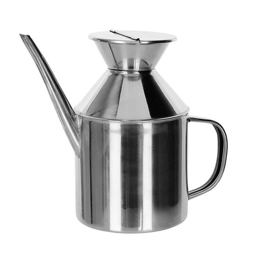 Ibili Oil Can & Dispenser - Stainless Steel, 0.5 Liters, 0.7 Liters or 1.2 Liters