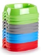 Load image into Gallery viewer, Plastic Forte Small Pet Bowl - Available in Several Colors
